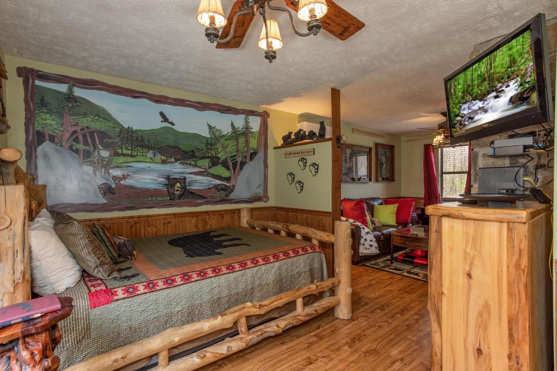Bear Mountain Hollow-Free Dollywood Ticket- Cozy Cabin With A Hot Tub, Arcade & Deck Close To Town 鸽子谷 外观 照片